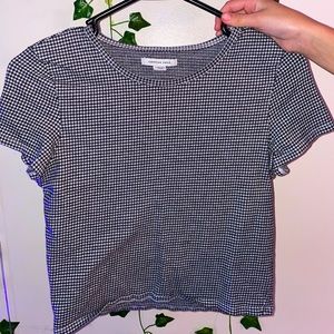 🖤AE B&W cropped tee